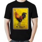 El Gallo (Rooster) Loteria Mens T-Shirt